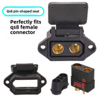 QS8-S Power Charging Plug XT90 Male Female Diamond Shell XT90S Anti-fire Electric Vehicle Lithium Battery Modification Interface