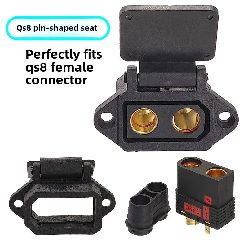 QS8-S Power Charging Plug XT90 Male Female Diamond Shell XT90S Anti-fire Electric Vehicle Lithium Battery Modification Interface