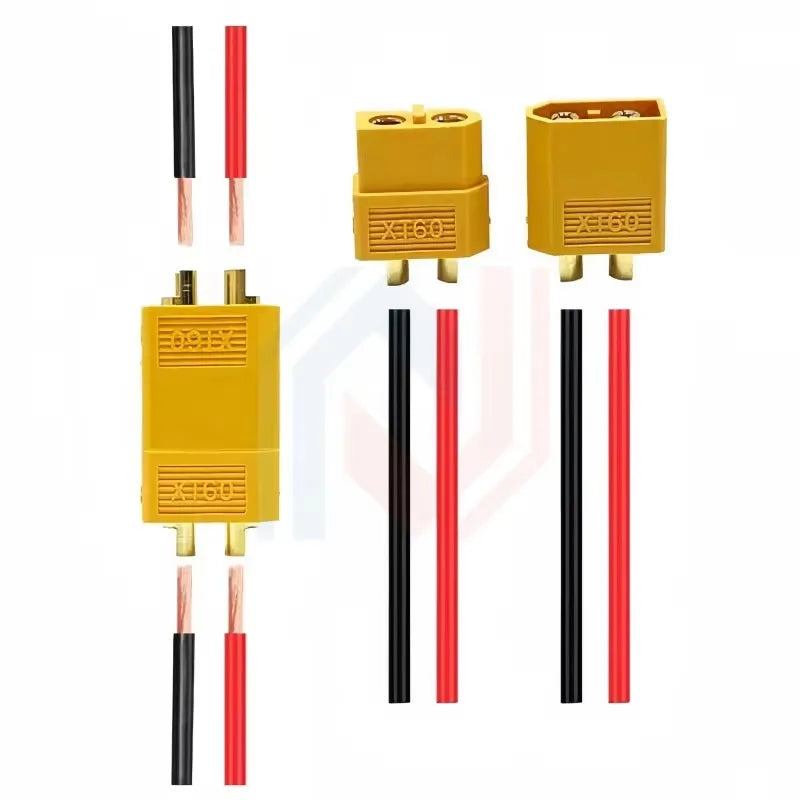 XT60 XT-60 Male/Female Bullet Connectors Cable Plugs With Silicon 12AWG Wire For RC Lipo Battery Quadcopter Multicopter
