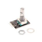 2/5Pcs 360 Degree Rotary Encoder Module KY-040 Brick Sensor Development Board With Knob Cap Potentiometer