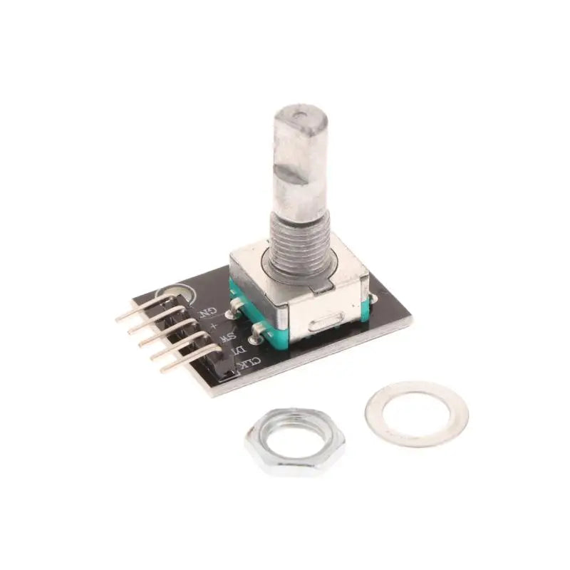 2/5Pcs 360 Degree Rotary Encoder Module KY-040 Brick Sensor Development Board With Knob Cap Potentiometer
