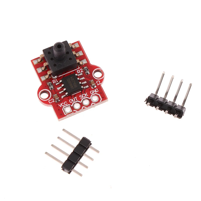 DC 3.3V 5V 0-40KPa Pressure Sensor Module Connect 2.5MM Soft Tube Digital Liquid Water Level Controller Board For Arduino