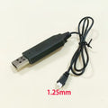 1PC 3.7V/7.4V Lithium Battery USB Charging Cable With 1.25mm MX2.0 PH2.0 XH2.54 JST SM2P/4P Interface For Toy Remote Control Car