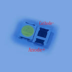 500pcs/Lot SMD LED 2835 3V 1.50W  Cool-White One-Emitting-Chip For TV LCD Backlight Application