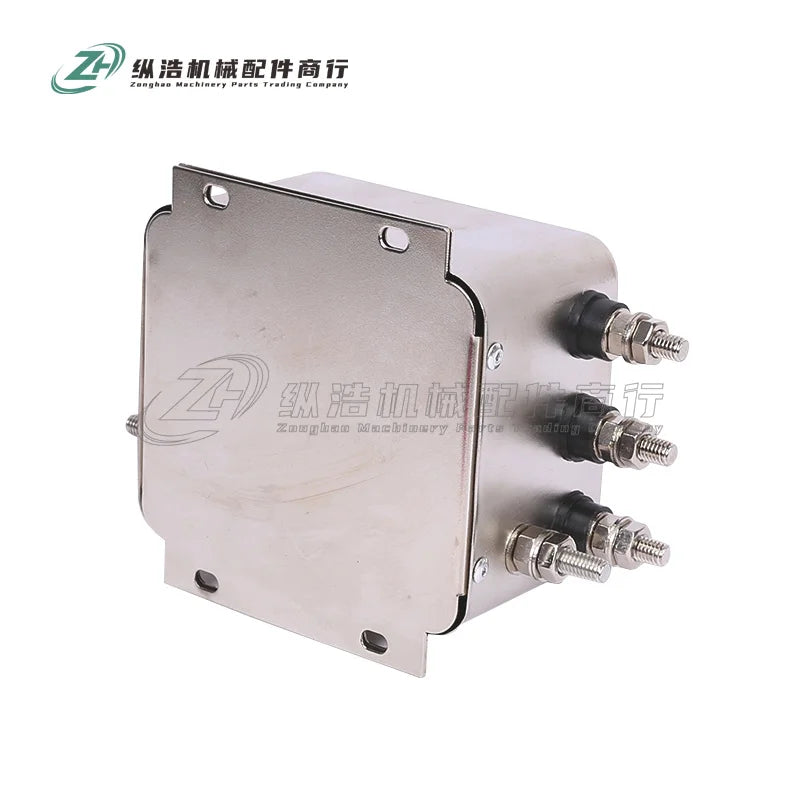 CW12B-60A-S 3 Phase EMI Filter 380VAC 60A for VFD Servo Inverter Anti-Interference