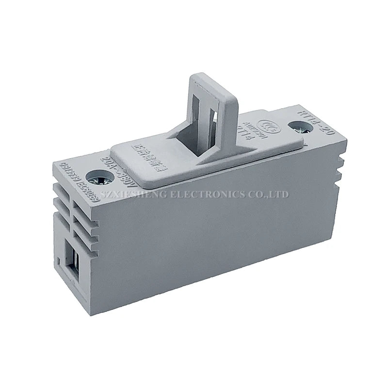 1Set RT14-20 10*38MM Fuse Holder 20A~380V With Ceramic Fuse 0.5A 1A 2A 3A 4A 5A 6A 8A 10A 16A 20A 25A 32A 380V RO15 RT18 RT14