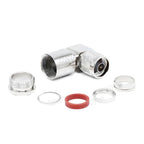 1PCS N/UHF Type Male/Female Connector LMR600 50-12 Cable RF Coaxial Straight Nickel plated RF Coax Connector