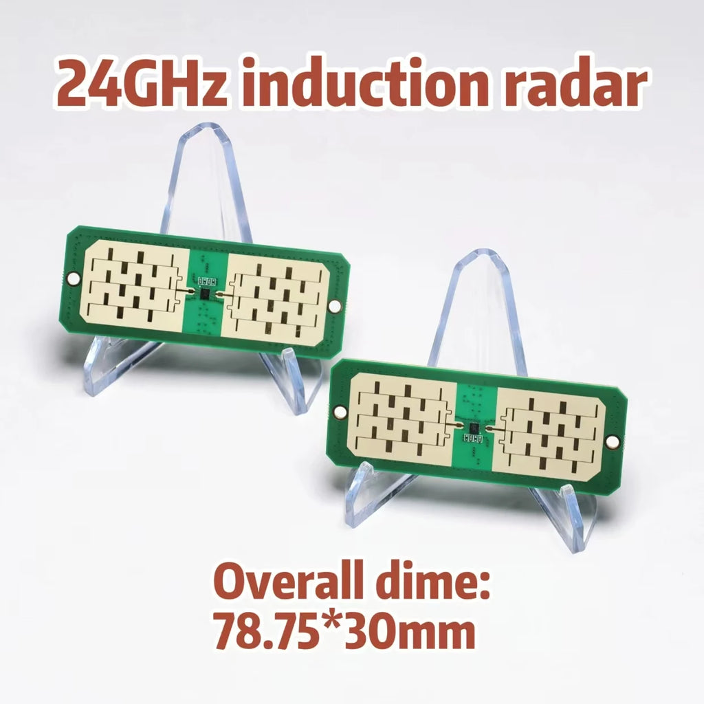 24GHz Microwave Radar Sensor 200m Long Range Motion Detection TTL Output Adjustable Sensitivity for Vehicle Monitoring Security