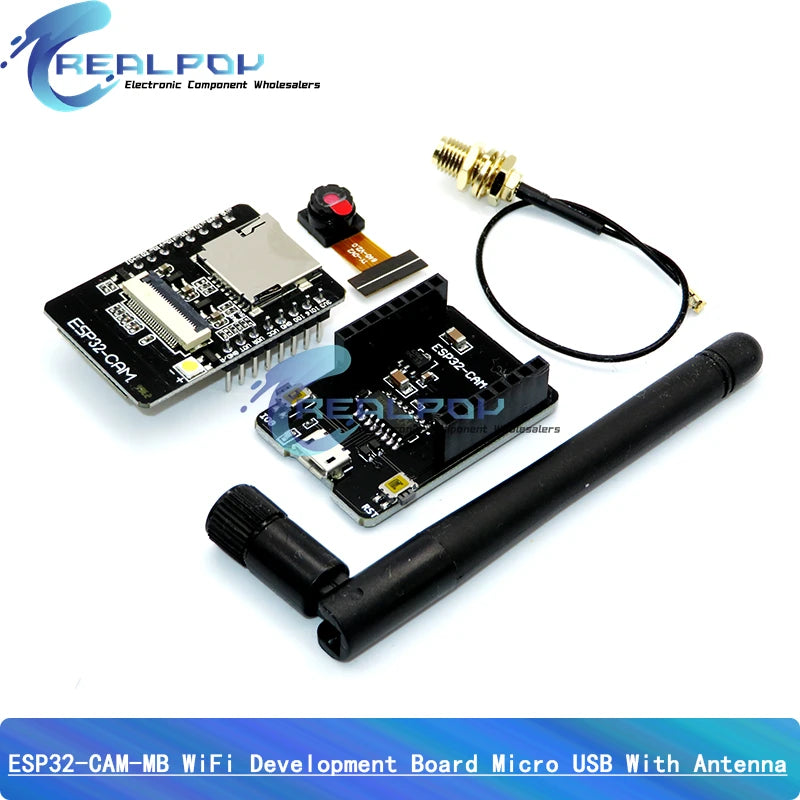 ESP32-CAM WiFi Module 2.4G Antenna ESP32 Serial to WiFi ESP32 CAM Development Board 5V Bluetooth with OV3660 / OV2640 Camera DIY