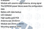 NEO-M8N/NEO-6M GPS Module (GY-GPSV3): Compatible with APM 1.65/2.56, Pixhawk V2.4.5 & MWC Controllers – 3.6V Operating Voltage