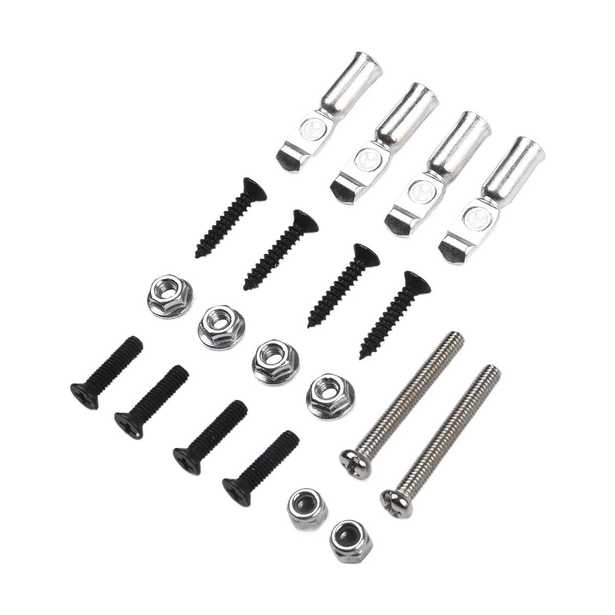 1 Set 50A Twin Dual Flush Mount Bracket For Anderson Plug Connector Flush Mounts Brackets Panel Cover For Caravan Yacht Panels