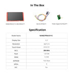 NEXTION NX4827P043-011C 4.3 Inch Capacitive HMI Touch Display LCD-TFT Module RGB 65K Color Screen Panel Without Enclosure