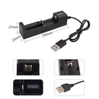 Dual 18650 Lithium Battery Charger for 18650 14650 Charging 4.2 / 3.7 V Rechargeable Battery Charger 1 / 2 / 4 Slots