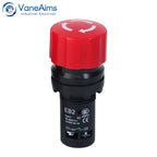 EB2 Emergency Stop Button Red Mushroom Head emergency off Switch Latching e-stop Push Buttons for Electronics Machine VaneAims