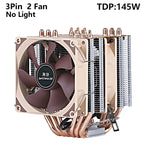XUANFENG Air-cooled CPU Cooler 90mm Fan Twin Towers 4/6 Heat Pipe 4pin/PWM Compatible LGA2011 115x 1200 1700 X79 X99 AMD AM3 AM4