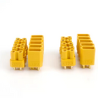 10/20 pairs XT30 2mm Gold Plated Battery Connector with Heat Shrink Tube for Drones RC Cars