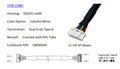5023510200 Wire harness, MOLEX Duraclick Standard 2.00mm Pitch OTS Cable,502351-0200, 2P, Off The Shelf, 10Pieces Per Bag