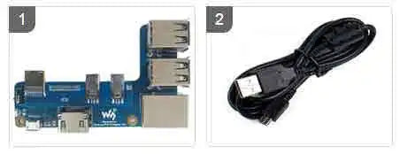 Raspberry Pi Zero 2W Banana Pi M2 Zero BPI-M2 board with 3B interface adapter  zero to Pi3 pi0 USB HUB RJ45 HAT