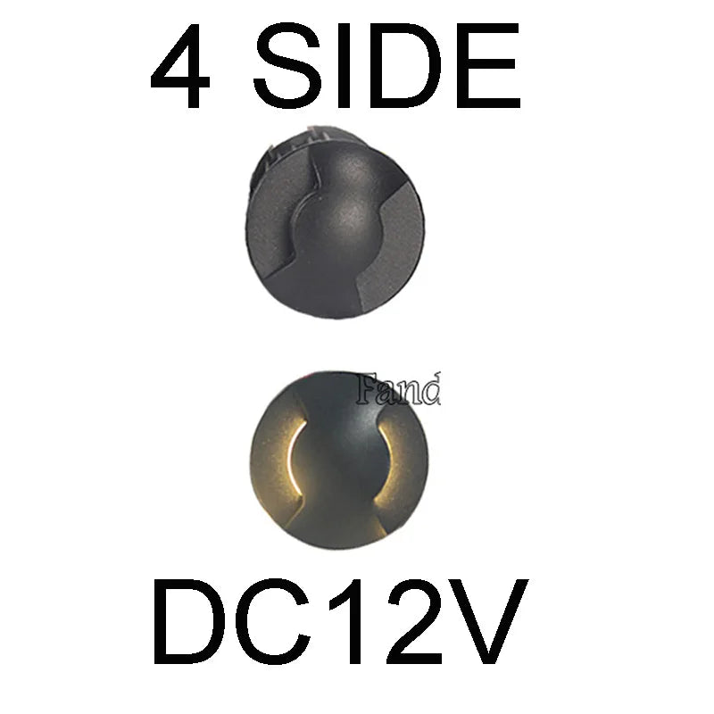 LED Underground Light 5W 3W Waterproof Outdoor Ground Garden Path Floor Buried Yard Spot Landscape IP67 DC12V AC220V 110V