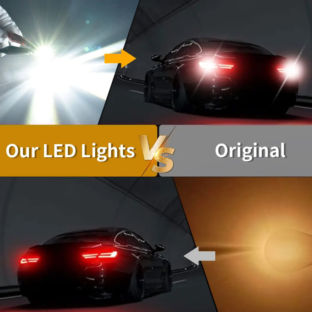 2/6/10 Ultra Bright T10 W5W 3030 168 LED Signal Lamp Bulbs White for 12V Car License Plate Light Turn Signal Brake Reading Light