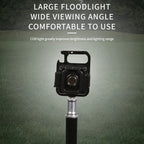 Portable Keychain Light Mini Multifunctional Camping Flashlight USB Rechargeable Work LED Bright COB Pocket Clip Lantern 1-10Pcs