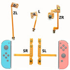 1 pair Replacement SL SR ZR ZL L Right Left Button Key Ribbon Flex Cable For Nintendo Switch Joy-Con Trigger Controller Parts
