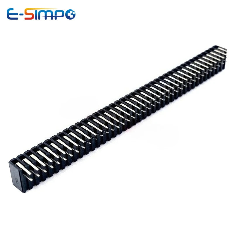 10pcs 2.0mm Side Insertion Right Angle Double Row 2X4/5/6/8/9/10/12/20/22/40P PH7.2 gold-plated PCB Female Pin Header