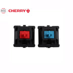 Original Cherry MX Mechanical Keyboard Switches Click Linear Tactile Red Brown Blue Silver Switch 3 Pin Black Shell For PC Gamer