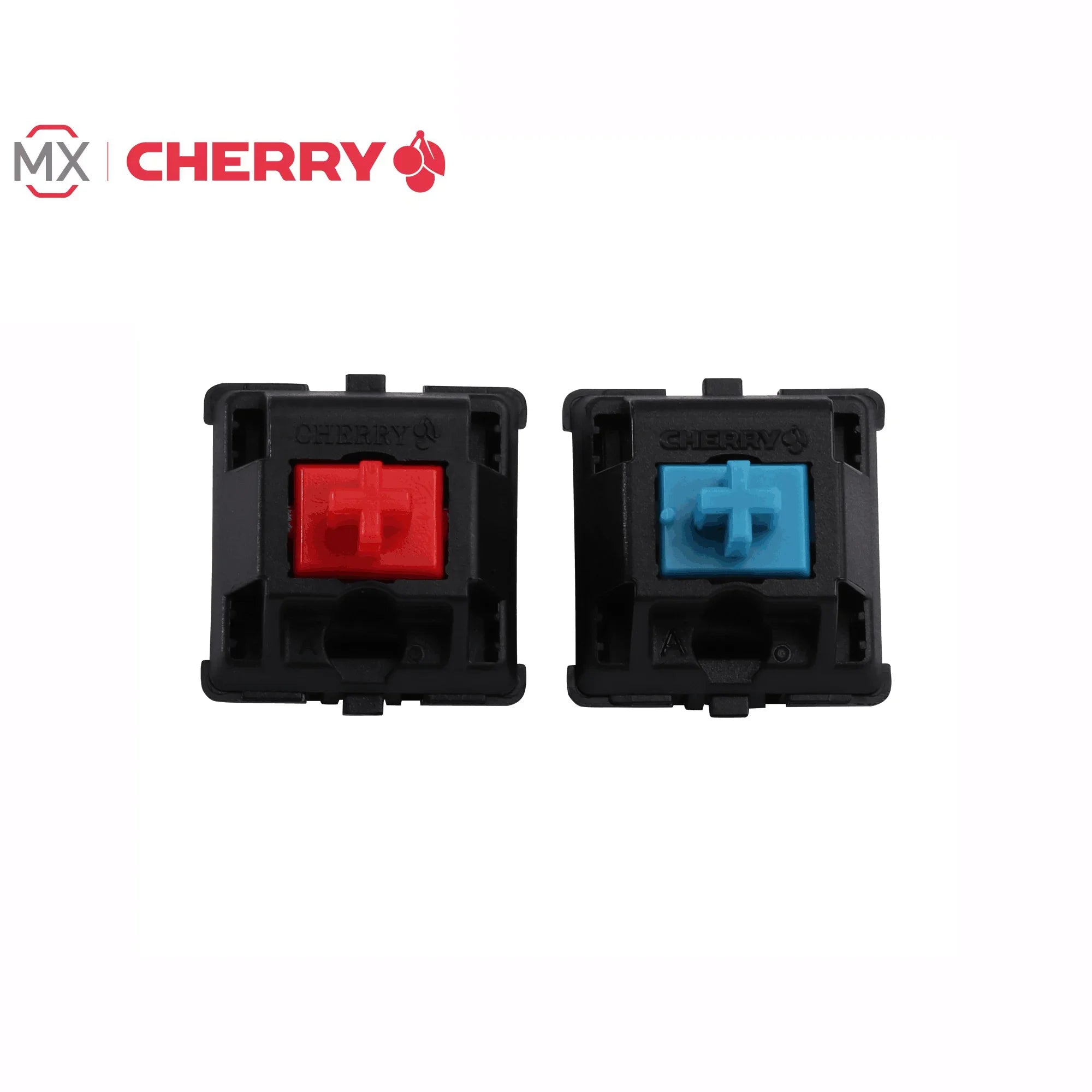 Original Cherry MX Mechanical Keyboard Switches Click Linear Tactile Red Brown Blue Silver Switch 3 Pin Black Shell For PC Gamer