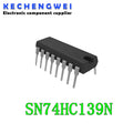 10PCS SN74HC132N 74HC138 74HC139 74HC145 74HC148 74HC153 74HC161 74HC163 74HC165 74HC192 74HC194 74HC393 74HC373 SN74HC595N DIP