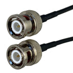 RG316 RG174 RG58 RG400 RG142 BNC Male Plug to BNC Male Connector Crimp RF Coaxial Jumper Pigtail Cable Wire  6inch~20M
