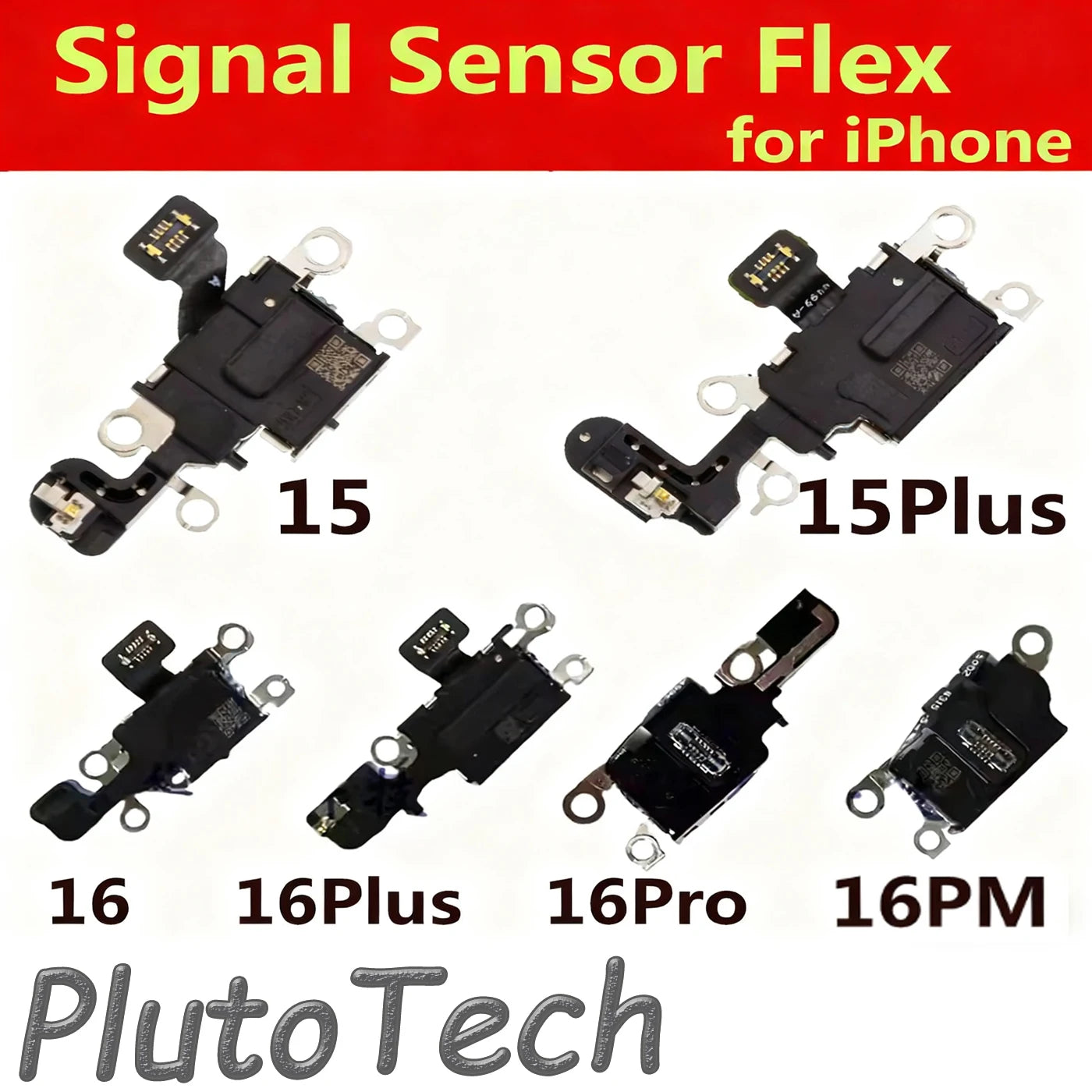Barometric Pressure Sensor Dock Port Signal Antenna Flex Cable For iPhone 15 15Plus 16 16Pro 16ProMax 16E 17 Microphone Parts