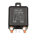 12/24V 100/200A Universal Battery Switch Relay Start 4 Pin Dual Battery Isolator Relay Current Start Relay Normal Open Car Relay