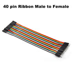 10cm 20cm 30cm Jumper Wire Dupont Cable 24AWG Copper Ribbon Male Female 40 Pin Long Line Connector for DIY Arduino Breadboard