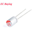 5-20pcs DIP Solid Electrolytic Capacitor Super Low ESR 6.3V 16V 25V 35V 50V 100UF 270UF 470UF 220 330 560 680 UF 820UF 1000UF