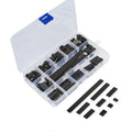 155PCS 2.54mm Single Row Pin Socket Female Header Connector Box 4/6/8/10/12/16/20/40pin PCB Board Combination Kit for Arduino