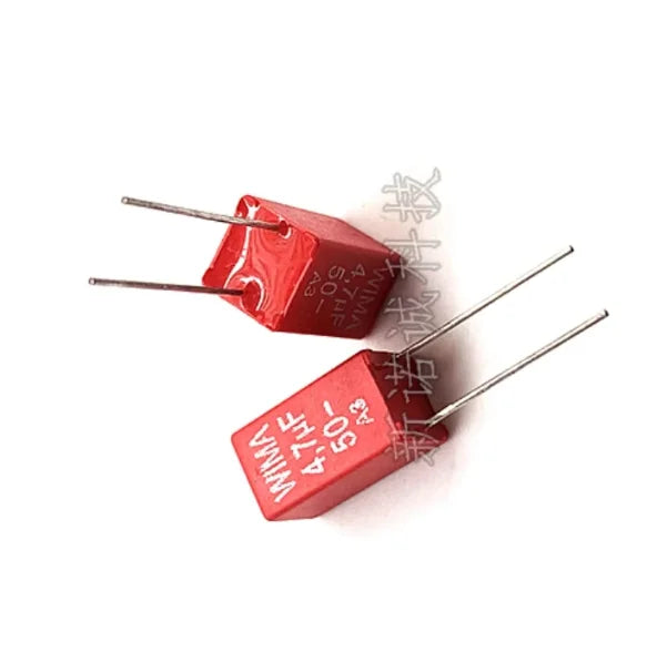2pcs/20pcs Germany WIMA 475 50V 4.7UF 50V 4U7 MKS2 Pitch 5mm Film Audio capacitor
