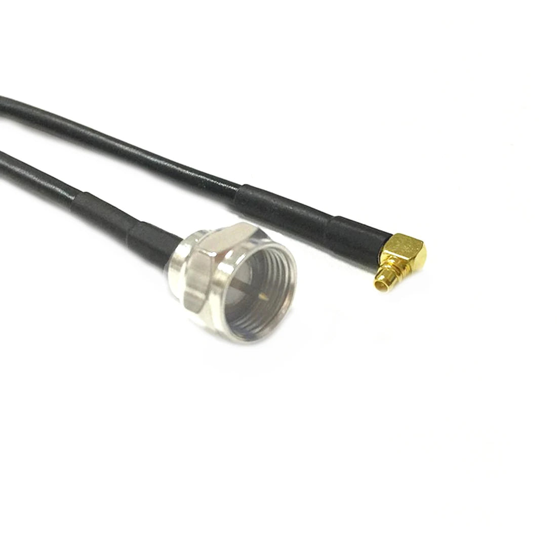 New F Male Female Jack Switch MMCX  Male Plug Right  Angle  RF Coax Cable RG174  Wholesale  Cabl Adapter