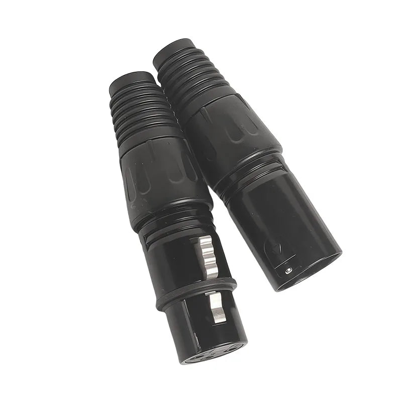 4/10/20pcs MIC Snake Plug Male Female Microphone Cable Connector XLR 3 Pin Wire Connector