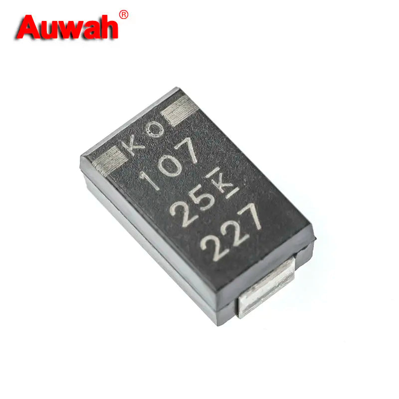 5pcs/lot 25V 100UF T521D107M025ATE040 7343 Type D SMD Polymer Tantalum Capacitors Low ESR 40mOhms New and Original