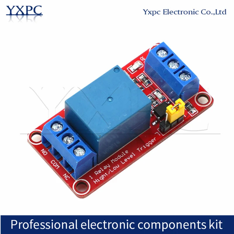 1pcs 5V 9V 12V 24V singlechip One 1 Channel Relay Module Board Shield with optocoupler Support High and Low Level Trigger