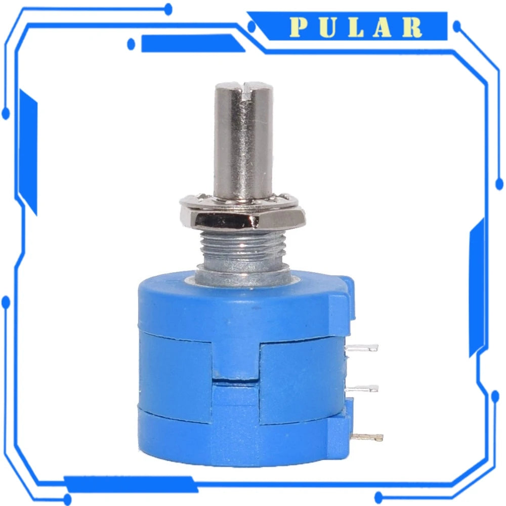 PLR 3590S Multiturn Potentiometer 500 1K 2K 5K 10K 20K 50K 100K ohm Adjustable Resistor 3590 102 202 502 103