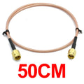 SMA to SMA Cable Male to Male Connector Antenna extension jumper RF cable Pigtail Adapter Cable RG316 For WIFI 3G 4G GSM Antenna