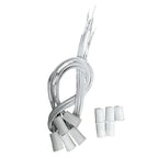 1/5PCS Magnetic Reed Switch RC-33 NC Recessed Wired Window Door Contact Sensor Detector for Home Security Burglar Alarm Systems