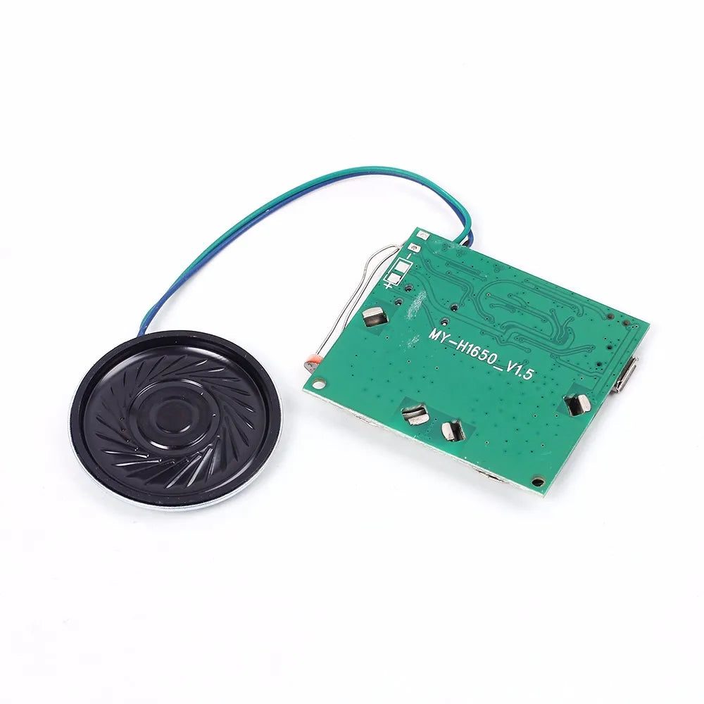 DIY Light Sensor Sound Module Micro USB Recordable Sound Chip 8M Memory Speaker Talking Programmable Music Player Box