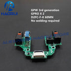 Latest GPW 3 Mouse PCB Board Micro Switch Button for Logitech G Pro X Superlight 2 Welding Free Motherboard Microswitch Encoder