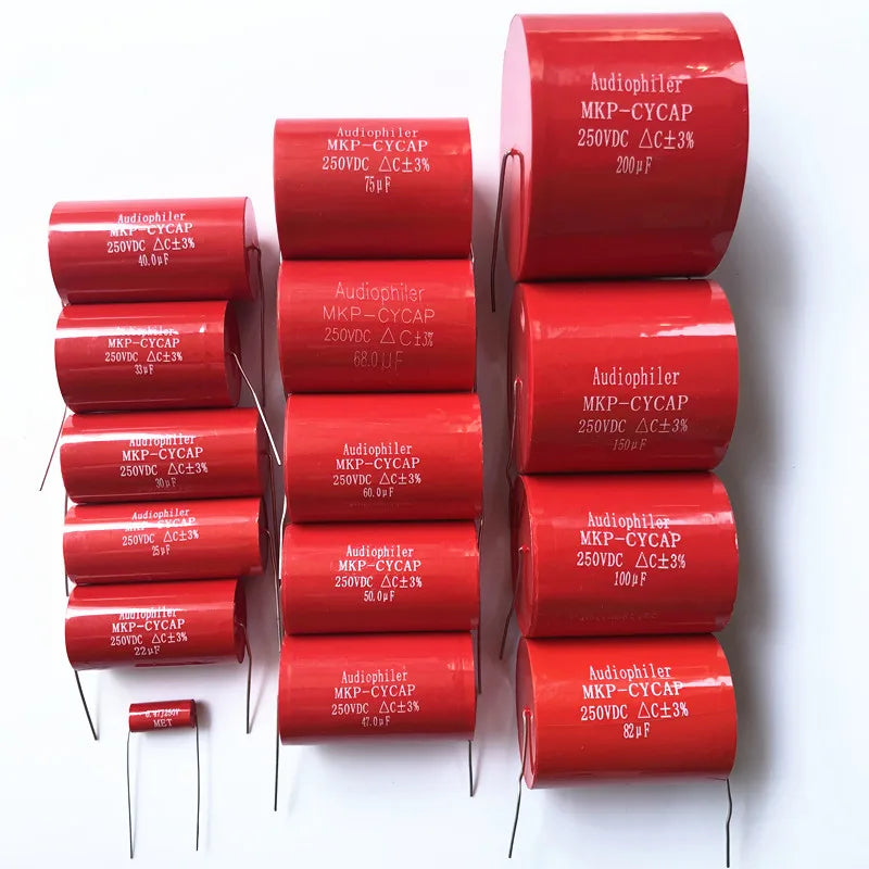 1PCS Audiophiler Axial MKP Capacitor Audio 250V 400V 630V 10UF/400V 0.1UF 0.22UF 0.33UF 6.8UF 7.5UF 8.2UF