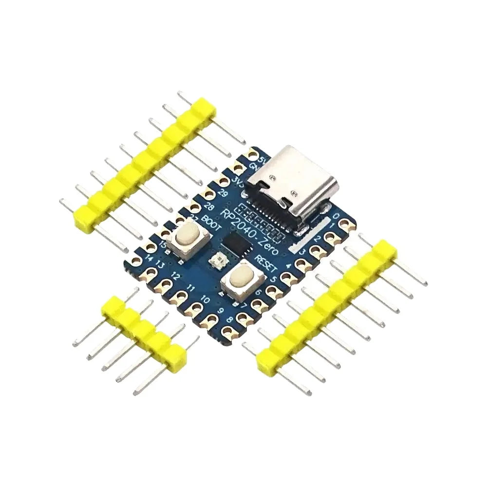 50pcs/lot  For Raspberry Pi RP2040-Zero Microcontroller PICO Development Board Dual Core Processor Original