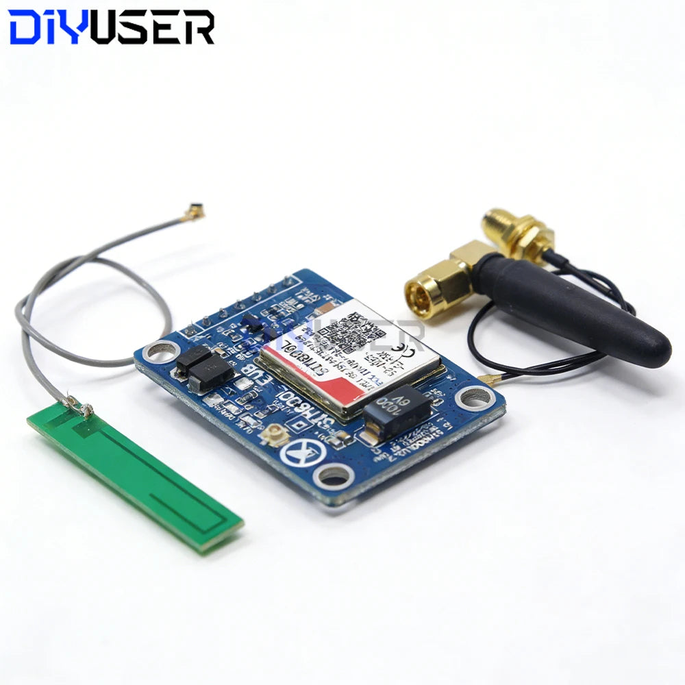 SIM800L GSM GPRS Module for IoT, 4-Band Global SMS/GPRS Data, Low Power 3.4-4.4V