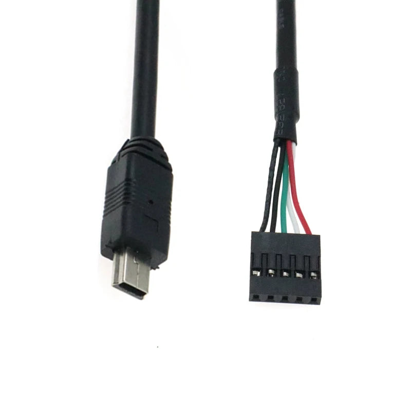 USB Header PCB Motherboard Cable USB 2.0 Micro 5Pin /Mini 5Pin Type-c Male USB Female to 9Pin Female 2.54